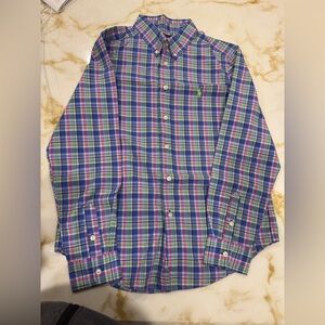 Ralph Lauren Multicolor Plaid Button-Down Shirt